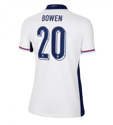 Inglaterra Jarrod Bowen #20 Primera Equipación Mujer Eurocopa 2024 Manga Corta